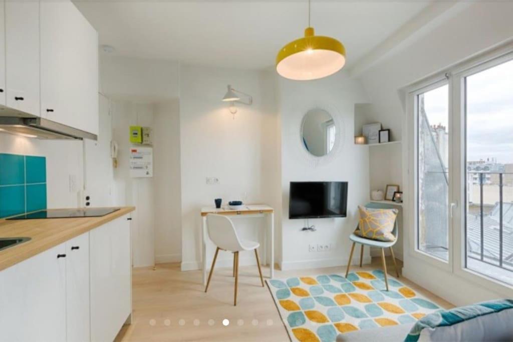 Charmant 2 Pieces Calme Et Cosy Apartman Párizs Kültér fotó